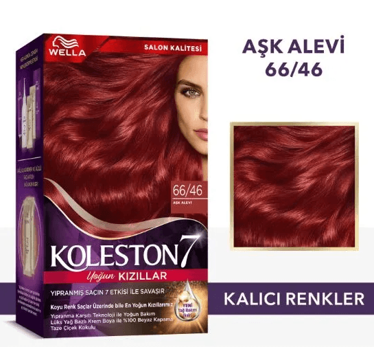 Koleston Kit Saç Boyası Forever Red 66/46 Aşk Alevi