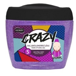 Hobby Crazy Ekstra Sert Saç Jölesi mor 700ml