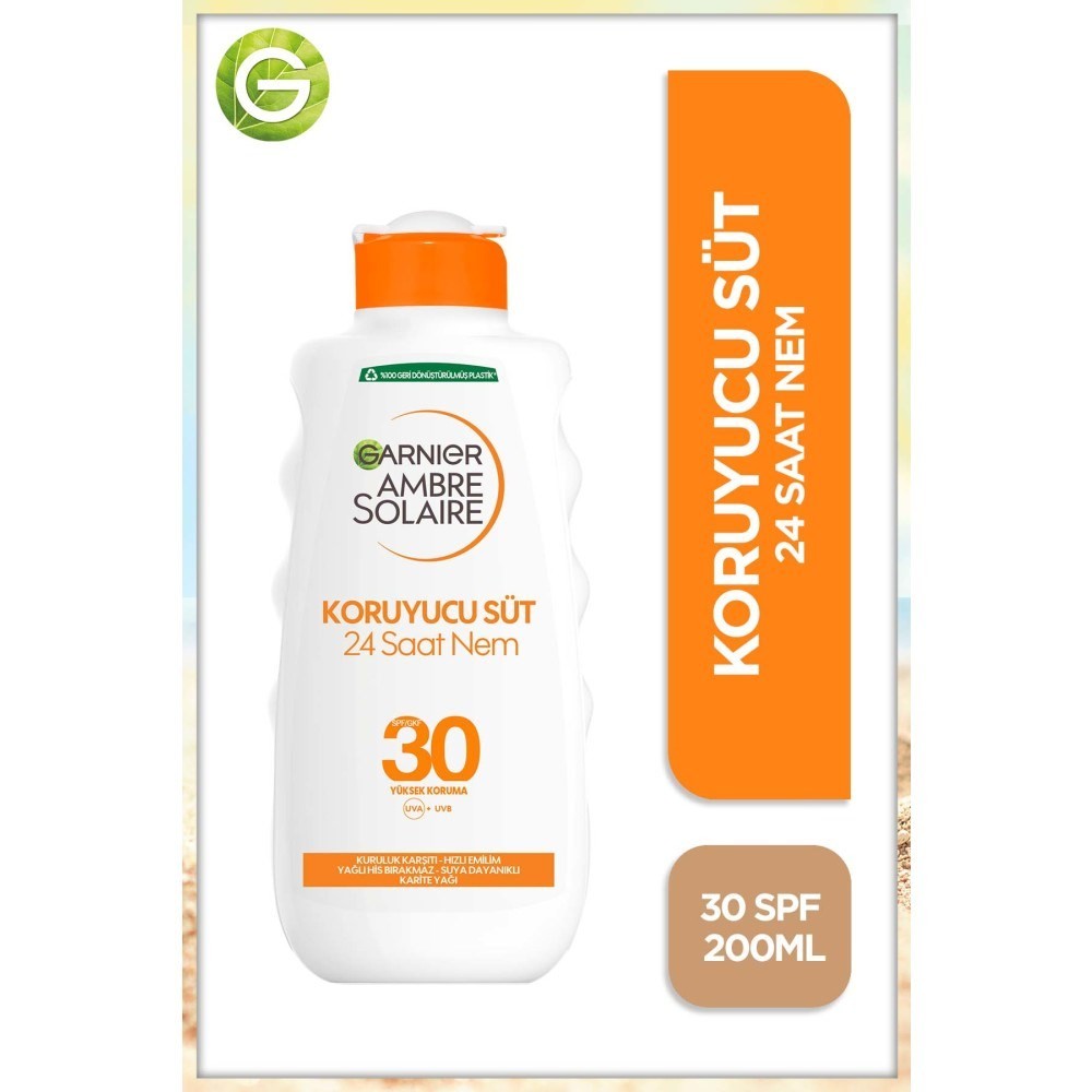 Garnier Ambre Solaire +Spf30 Güneş Koruyucu Süt 200 ml