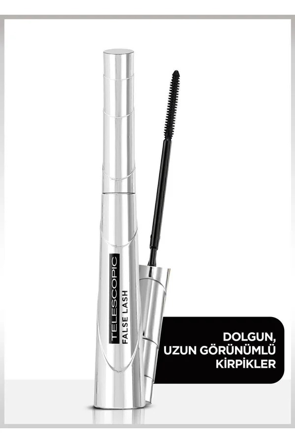 Loreal Paris Siyah Maskara - False Lash Telescopic Fiber Mascara