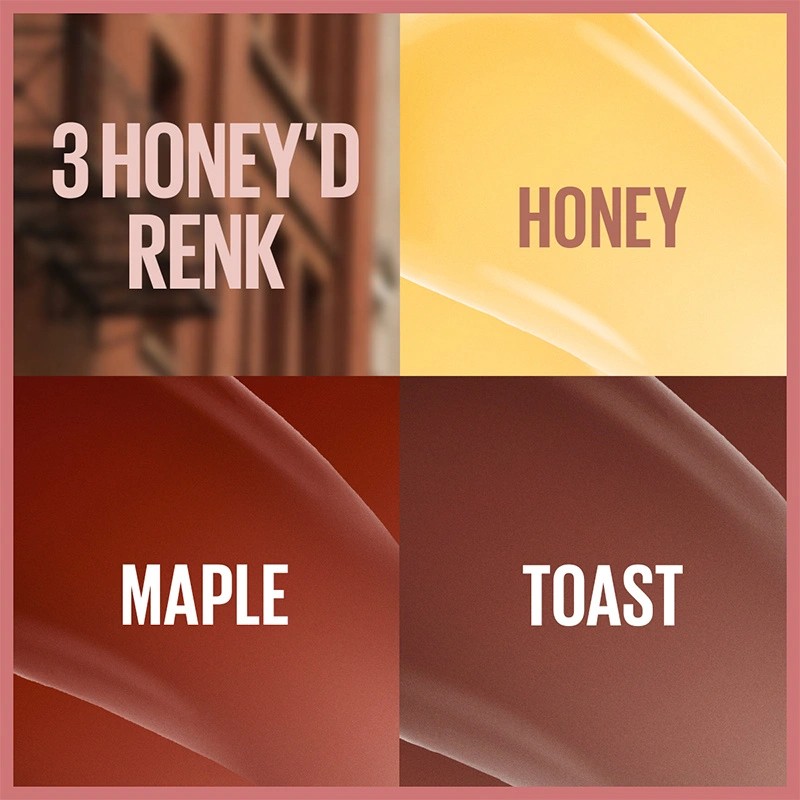 Maybelline New York Lifter Gloss Honey’d Nemlendirici Dudak Parlatıcısı 29 Toast