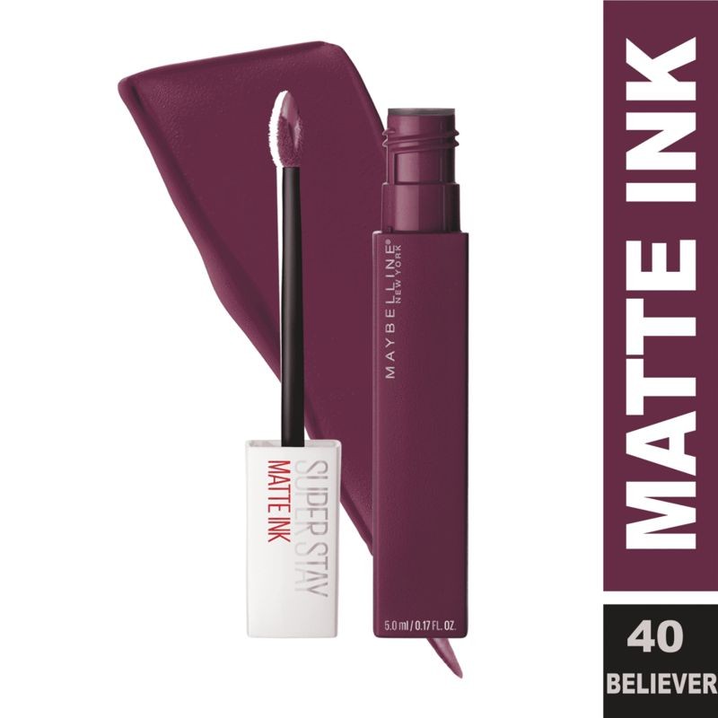 Maybelline New York Likit Mat Ruj SuperStay Matte Ink Liquid Lipstick 40 Believer