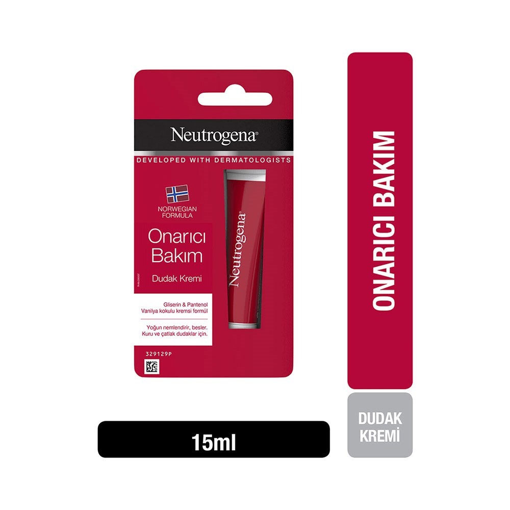 Neutrogena Dudak Bakım Kremi - Lipstick Intense Repair Onarıcı Bakım Etkisi 15 ml