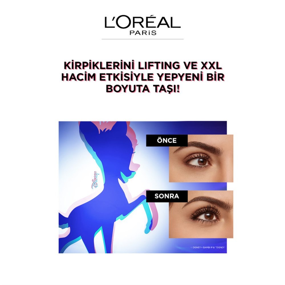 Loreal Paris Maskara - Bambi Eye Oversized - Siyah