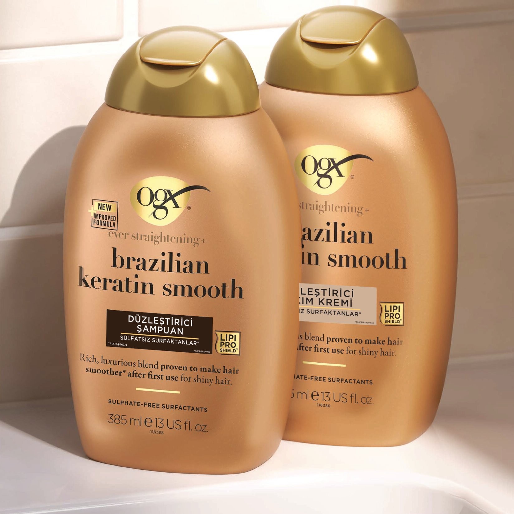 Ogx Düzleştirici Brezilya Keratin Şampuan 385 ml