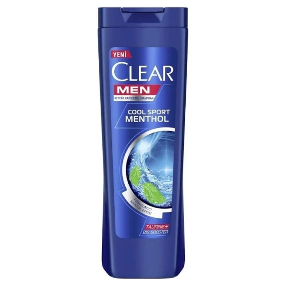 Clear Men Cool Sport Erkek Şampuan Mentol Kepeğe Karşı Etkili 350 ml