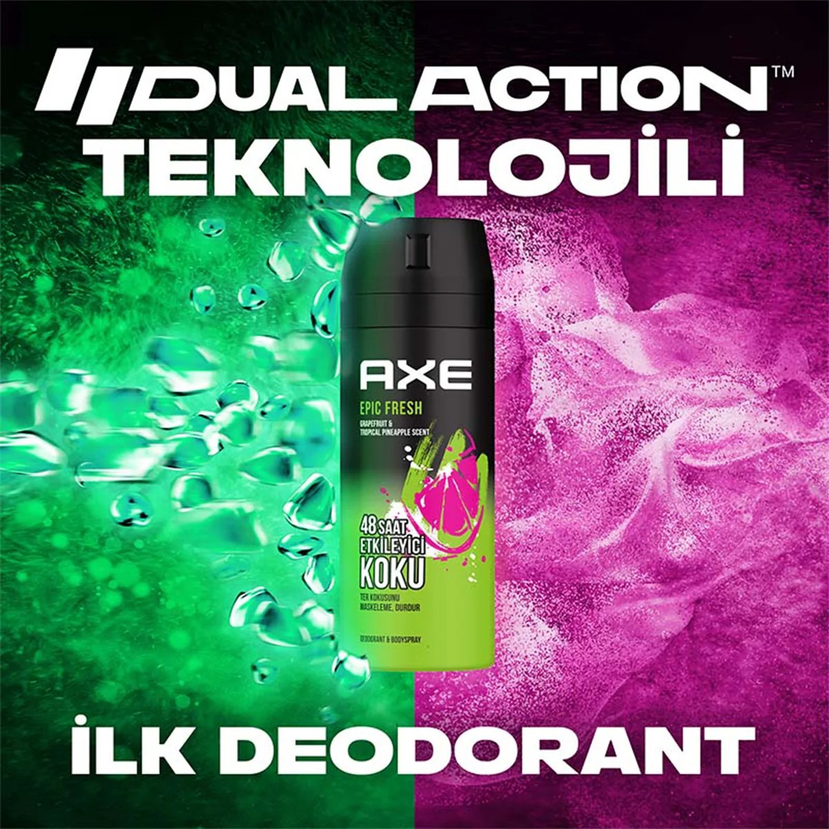 Axe Epic Fresh Erkek Deodorant ve Vücut Spreyi 150 ml