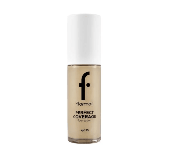 Flormar Fondöten - Perfect Coverage Foundation No:102 Soft Beige