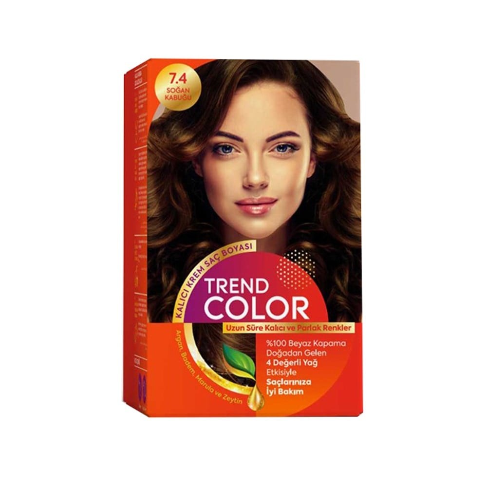 Trend Color Kit Saç Boyası 7.4 Soğan Kabuğu 50 ml