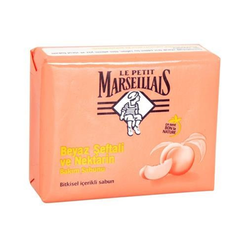 Le Petit Marseillais Sabun - Bitkisel İçerikli Beyaz Şeftali Ve Nektarin Özlü 90 g