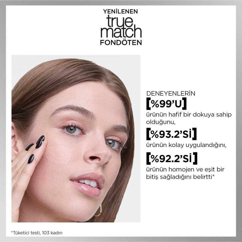 Loreal Paris Fondöten - True Match Foundation 1R