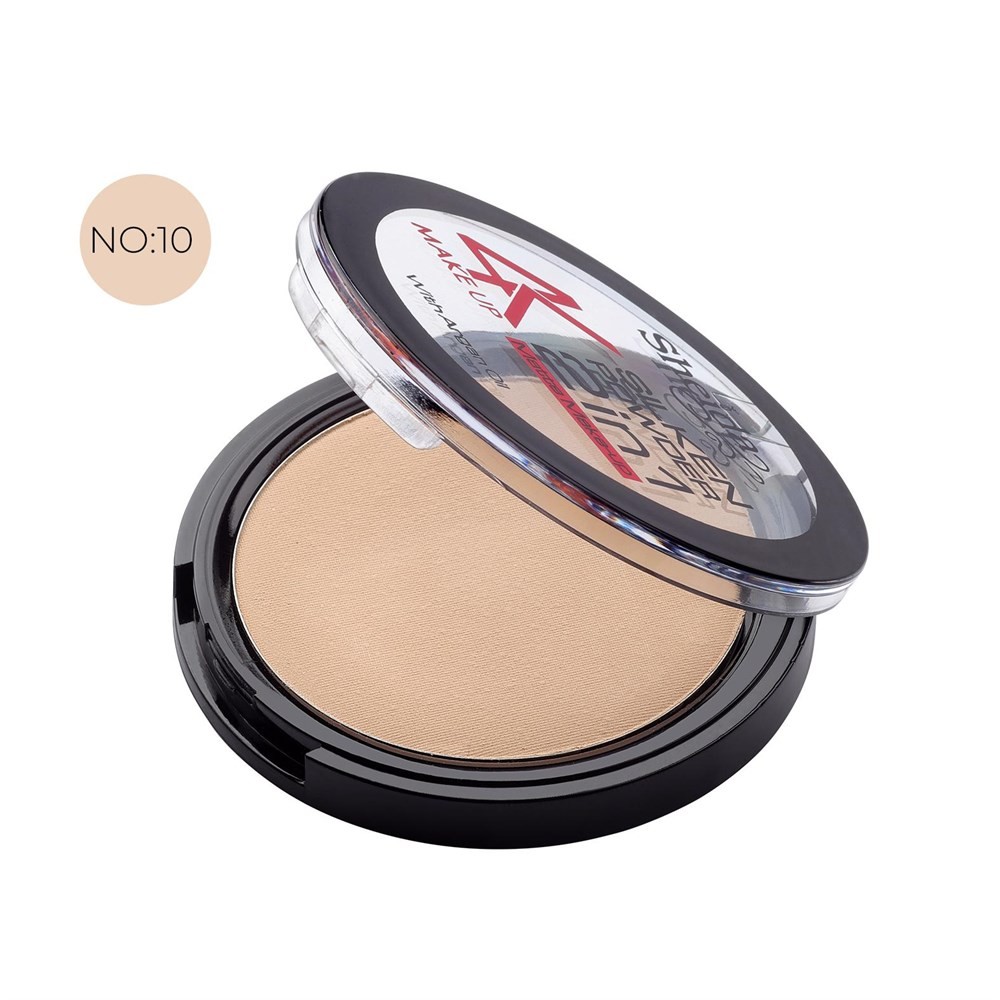 Sheida Pudra Silken Powder 2in1 Matte Make up No.10