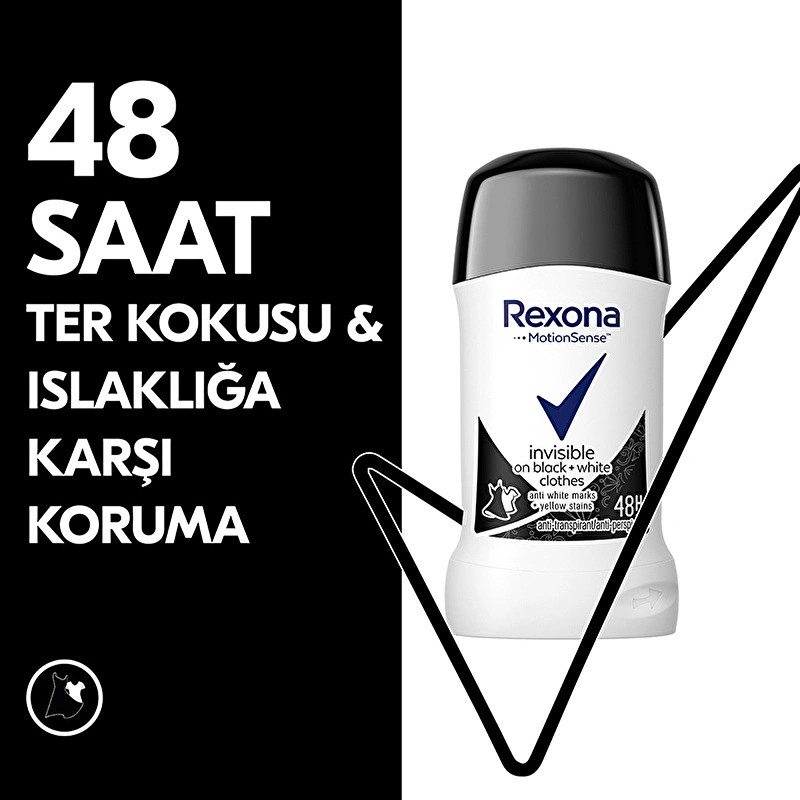 Rexona Kadın Deodorant Stick Invisible Diamond 40 ml