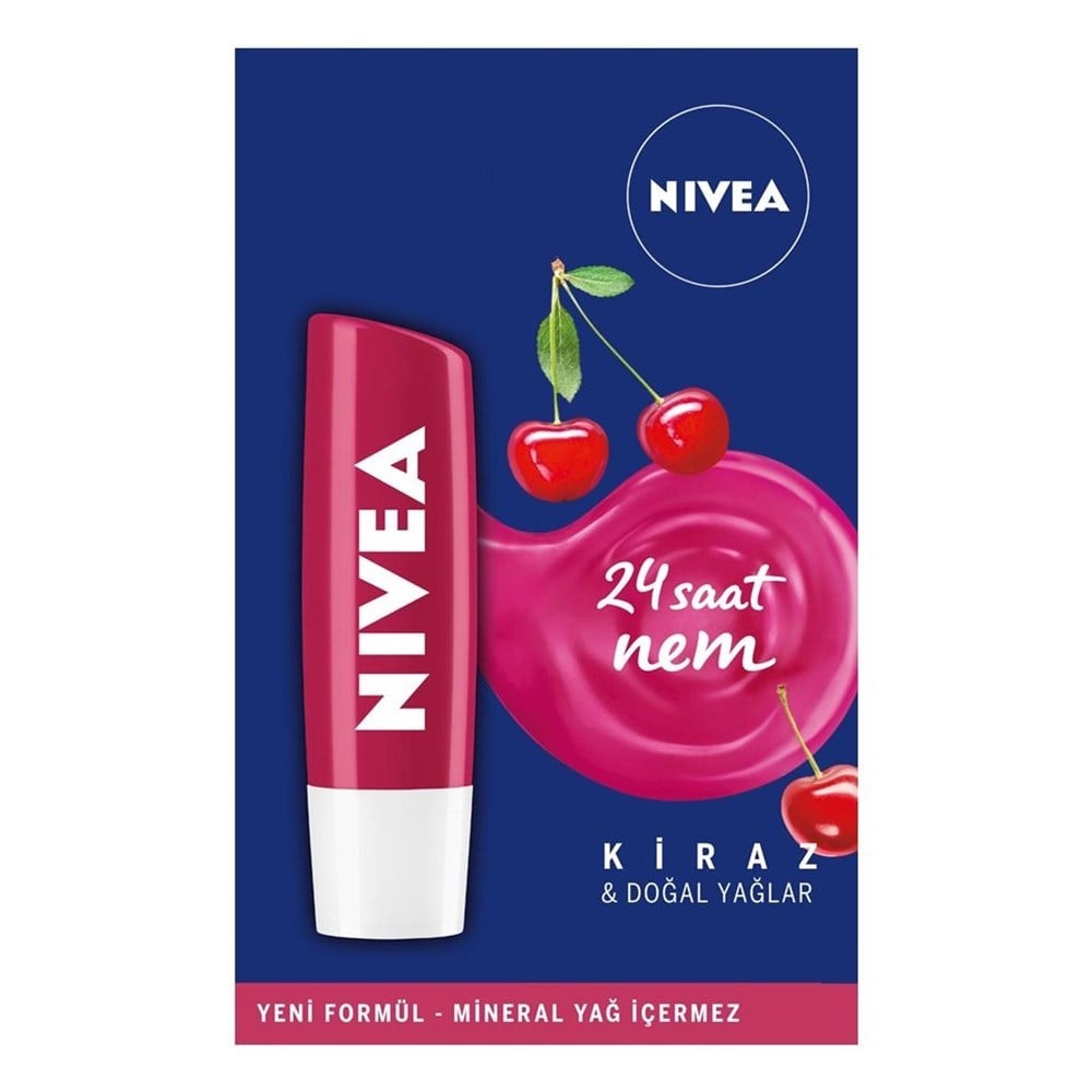 Nivea Dudak Bakım Kremi Kiraz İçerikli