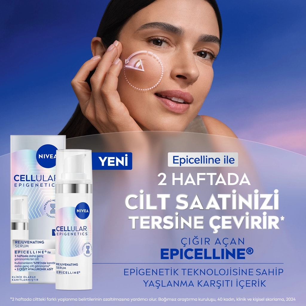Nivea Cellular Epigenetics Rejuvenating Yaşlanma Karşıtı Cilt Serumu 30 ml