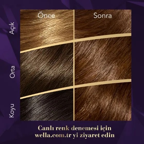 Wella Koleston Supreme Saç Boyası 3/4 Koyu Kestane