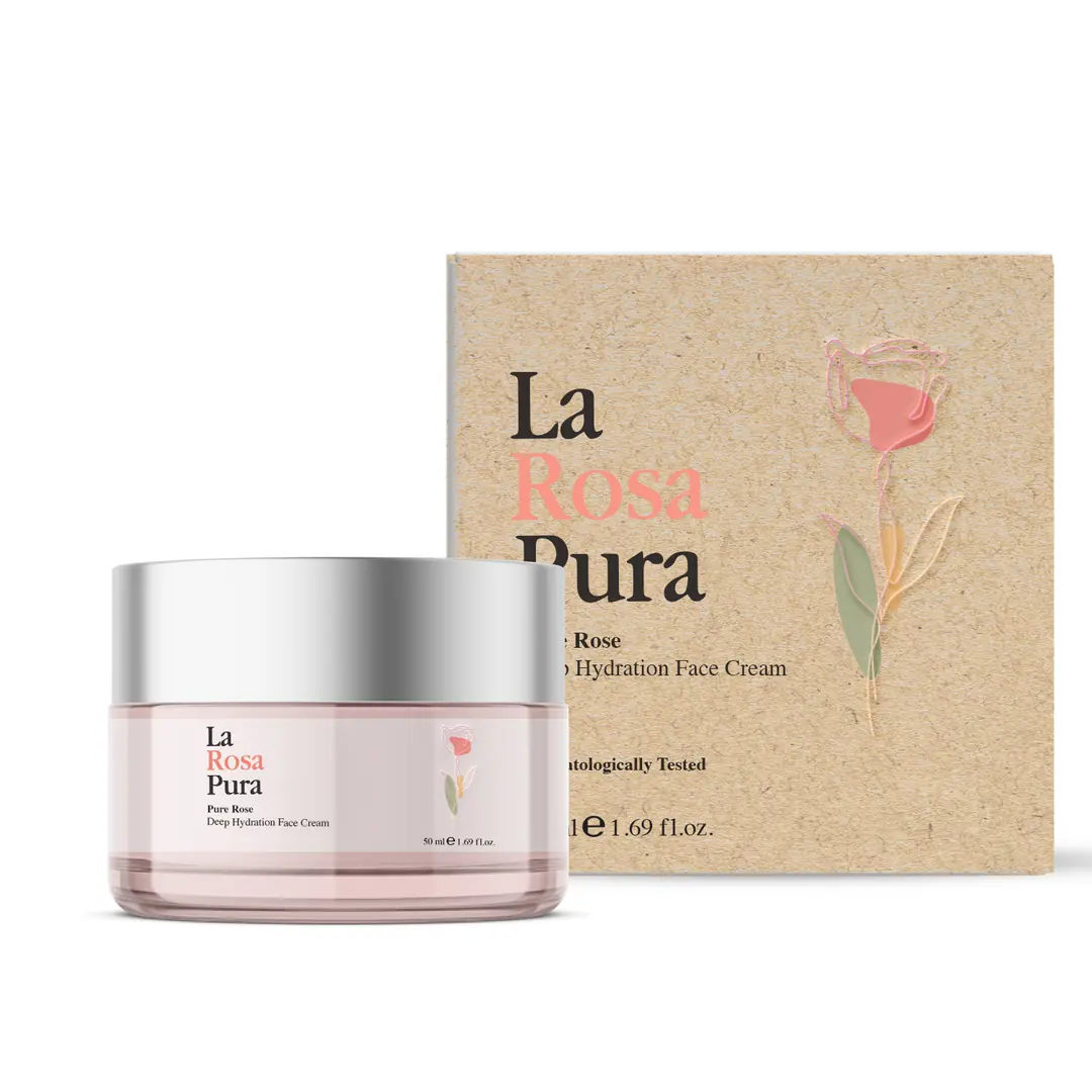 フェイスクリーム de Rosa La Rosa Pura Deep Hydration Face Cream 50ml | LA ROSA PURA