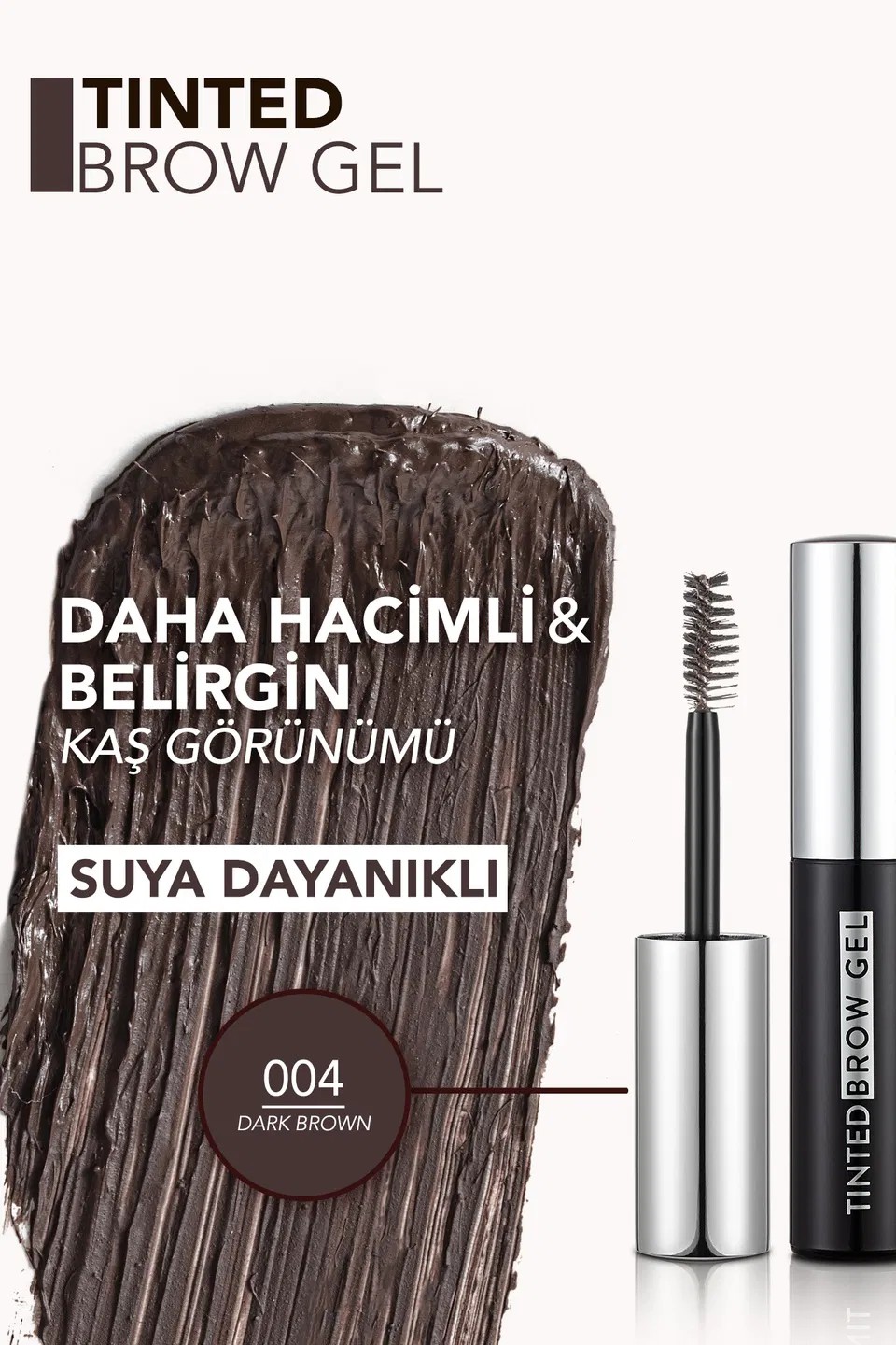 Flormar Kaş Jeli &amp; Maskarası Tinted Brow Gel 04