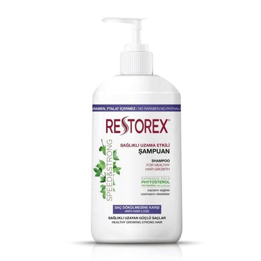 Restorex Speed Strong Şampuan Sağlıklı Uzama Etkili 1000 ml