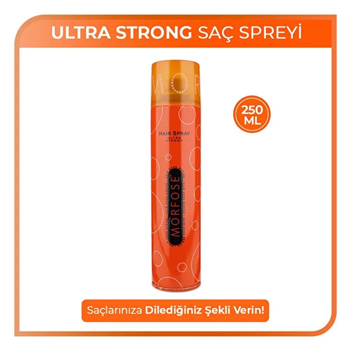 Morfose Saç Spreyi Ultra Strong 250 ml