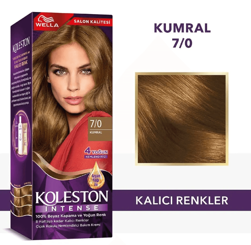 Koleston Intense Saç Boyası 7/0 Kumral