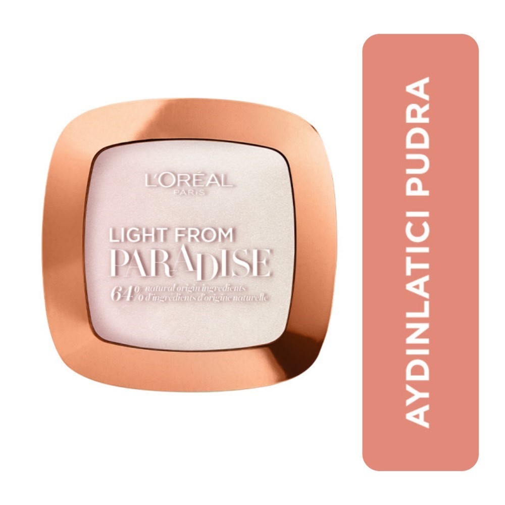 Loreal Paris Light From Paradise Icoconic Glow Aydınlatıcı Pudra - 01 Coconut Addict