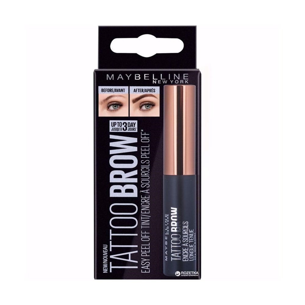 Maybelline New York Kaş Jeli Brow Tattoo Gel Tint Dark Brown