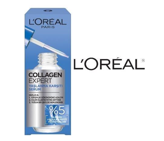 Loreal Dermo Skin Collagen Expert Serum 30ml Yaş.Karşıtı