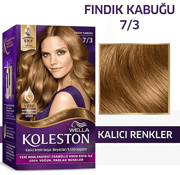 Koleston Kit Saç Boyası 7/3 Fındık Kabuğu