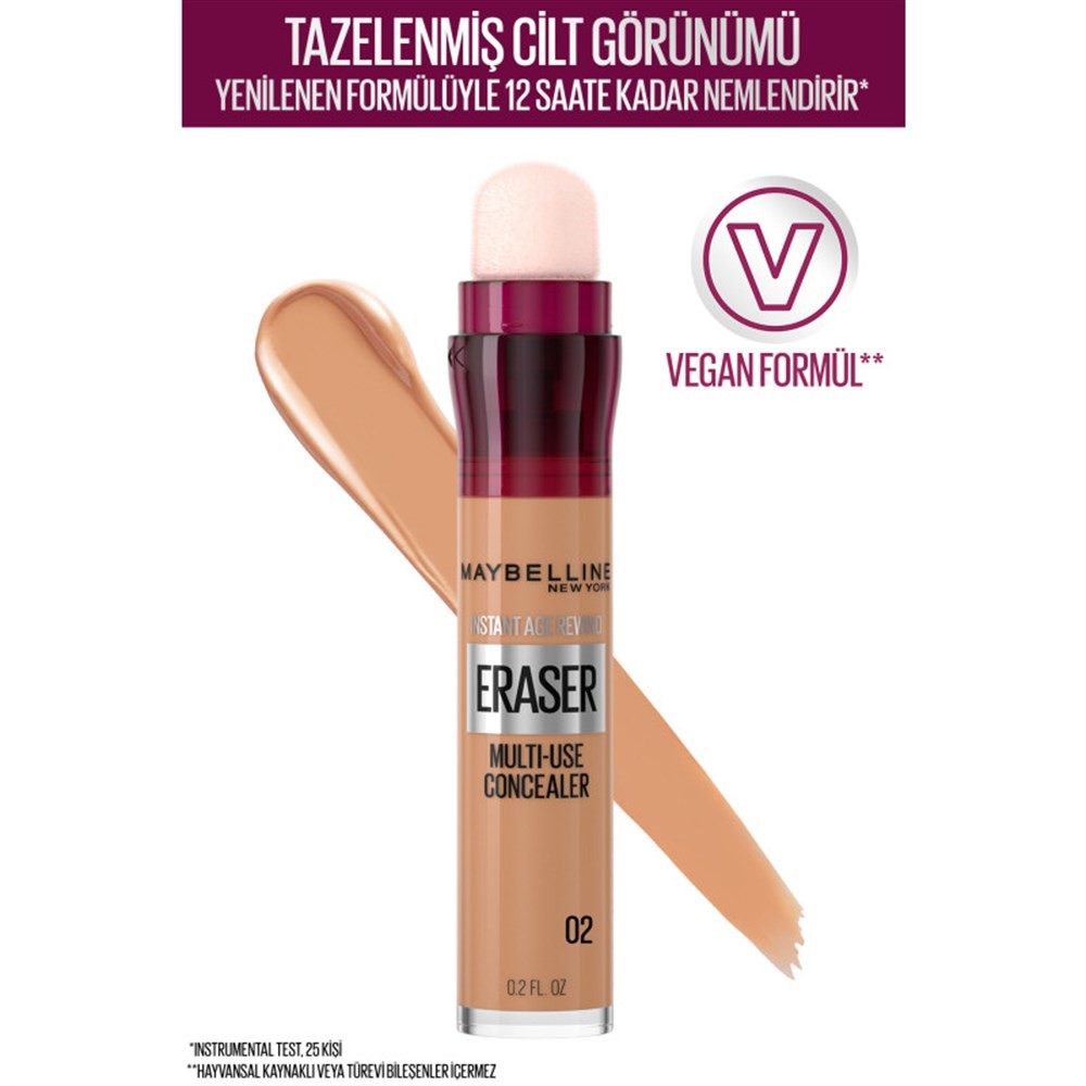 Maybelline New York Kapatıcı Instant Age Eraser Concealer 02