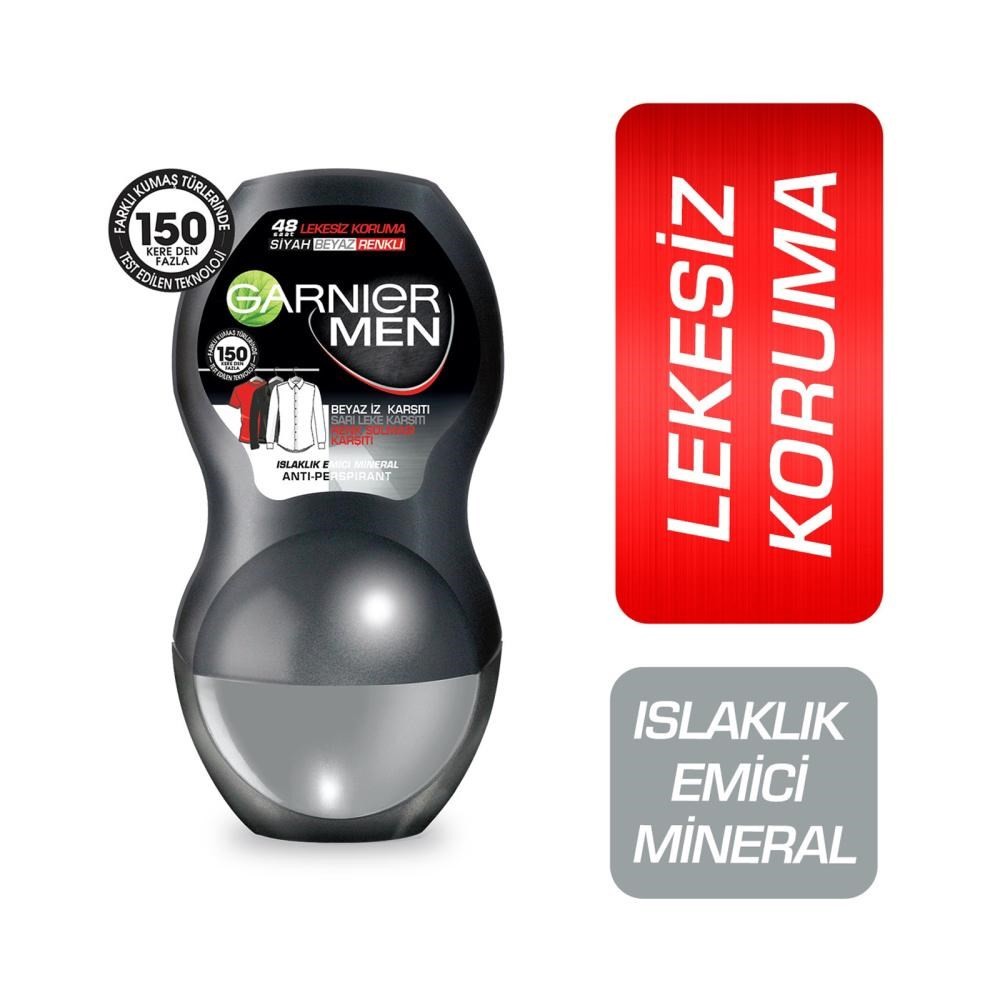 Garnier Men Roll-On Lekesiz Koruma 50 ml