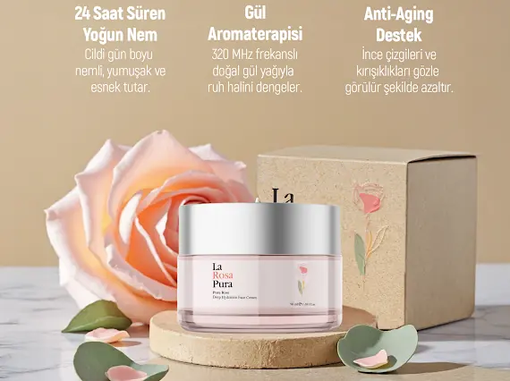 La Rosa Pura Deep Hydration Face Cream 50ml | LA ROSA PURA