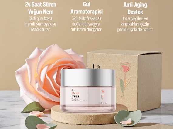 La Rosa Pura Deep Hydration Face Cream 50ml