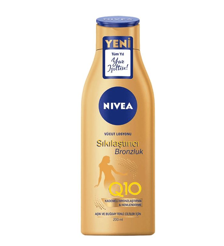 Nivea Sun Q10 Sıkılaştırıcı Bronzluk Vücut Losyonu 200 ml