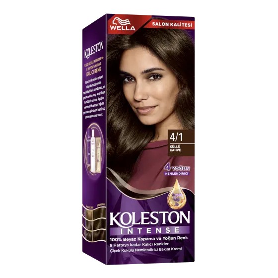 Wella Koleston Intense Saç Boyası 4/1 Küllü Kahve