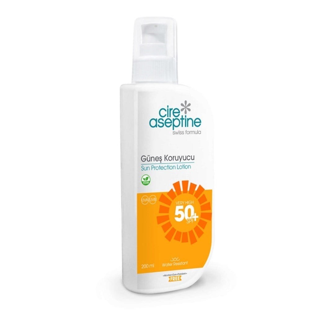 Cire Aseptine Güneş Koruyucu Losyon +50Spf 200 ml