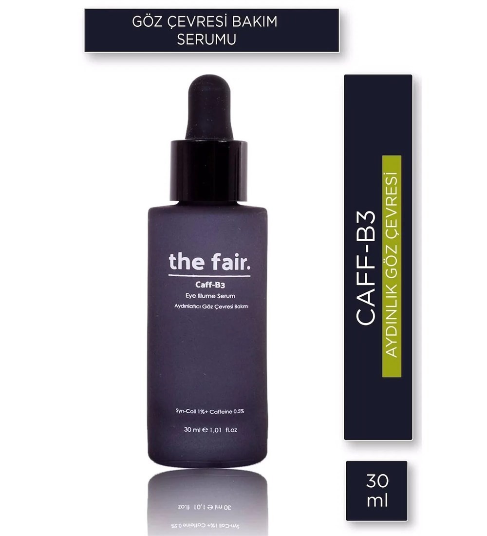 The Fair. Caff B3 Eye Illume Aydınlatıcı Göz Çevresi Bakım Serumu 30 ml