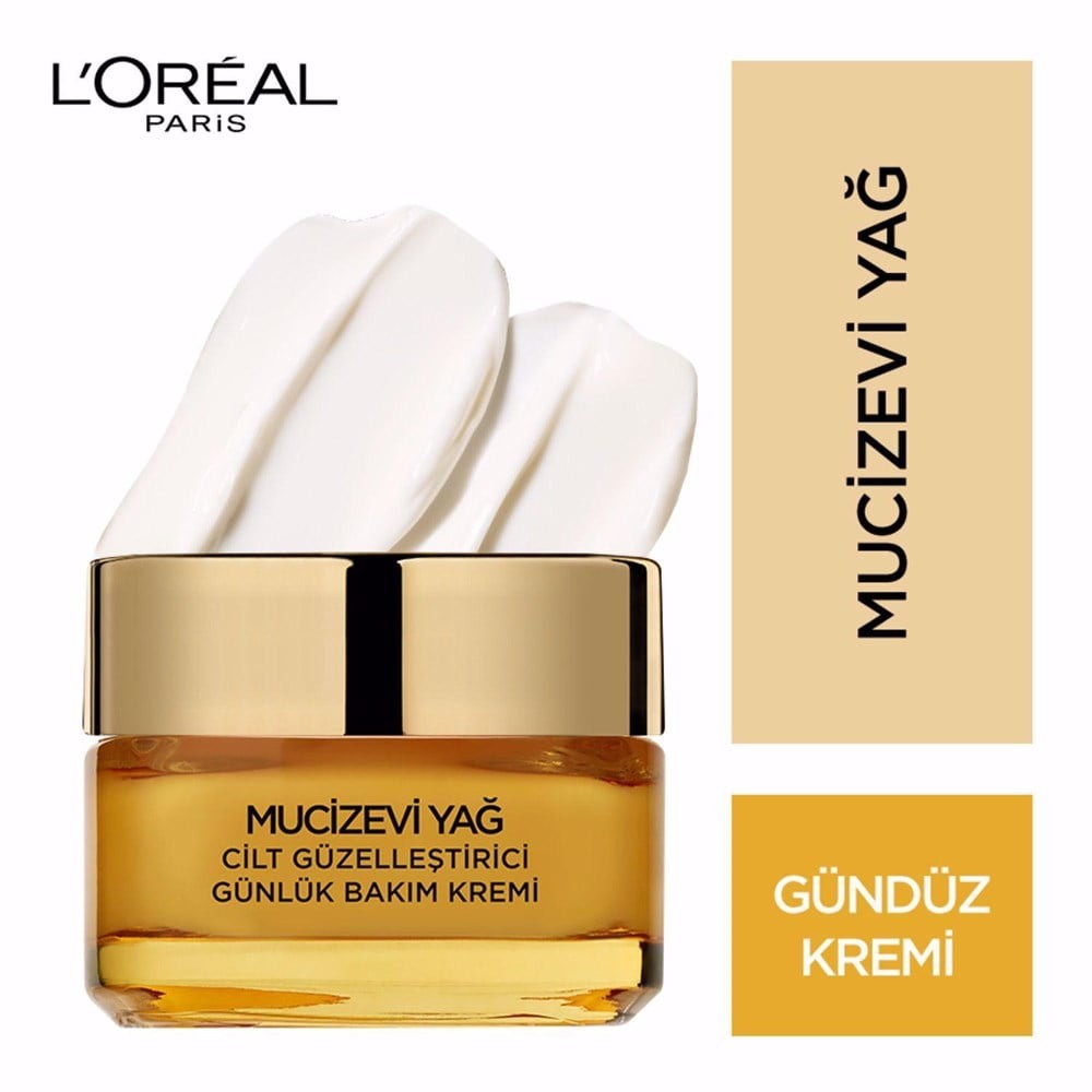 Loreal Paris Mucizevi Yağ Kremi Cilt Güzelleştirici Günlük Bakım 50 ml