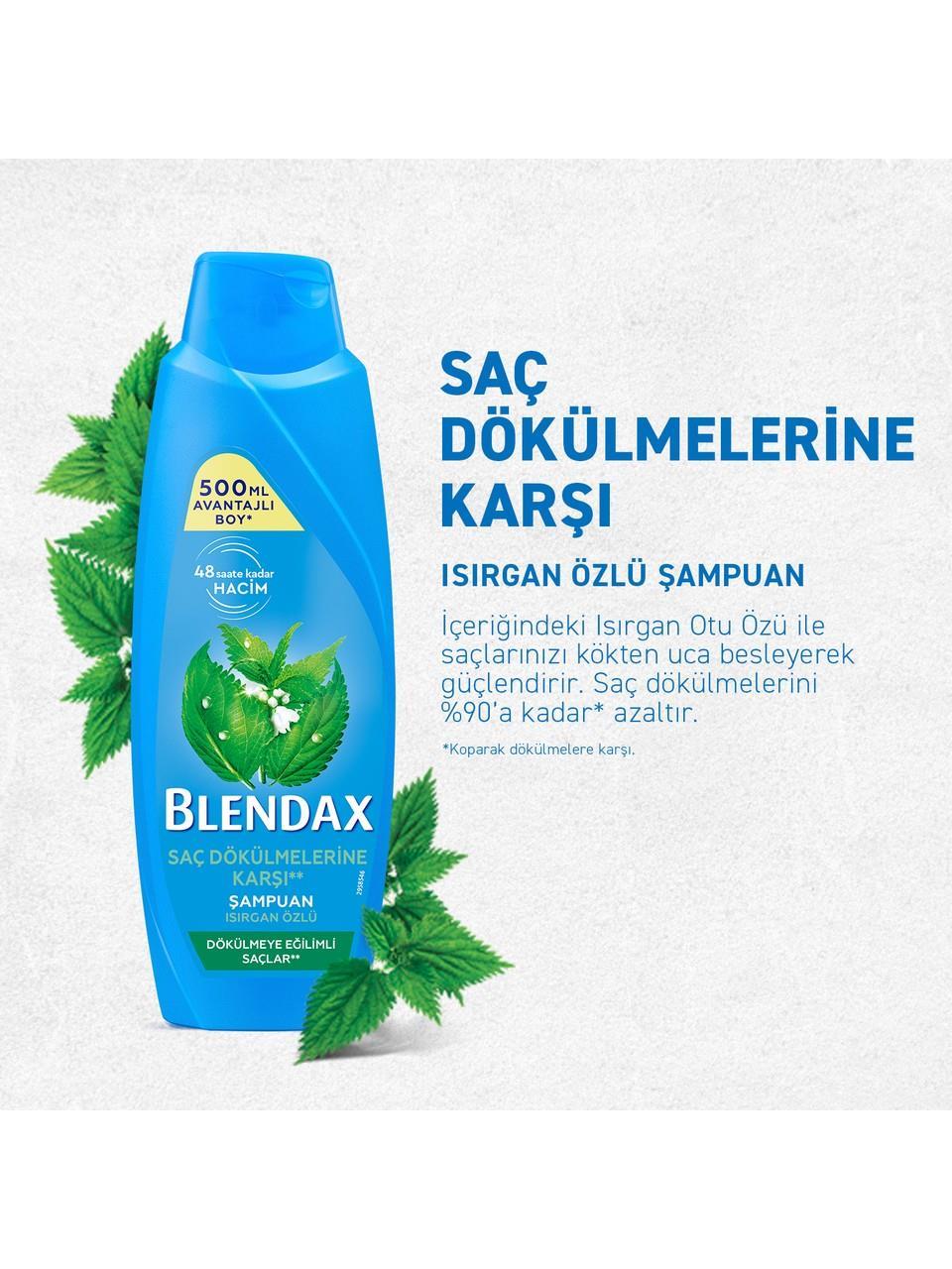 Blendax Şampuan - Saç Dökülmelerine Karşı Isırgan Özlü 500 ml