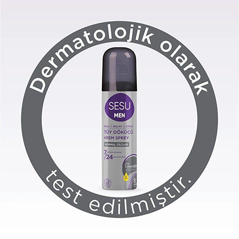 Sesu For Men Tüy Dökücü Krem Sprey 150 ml