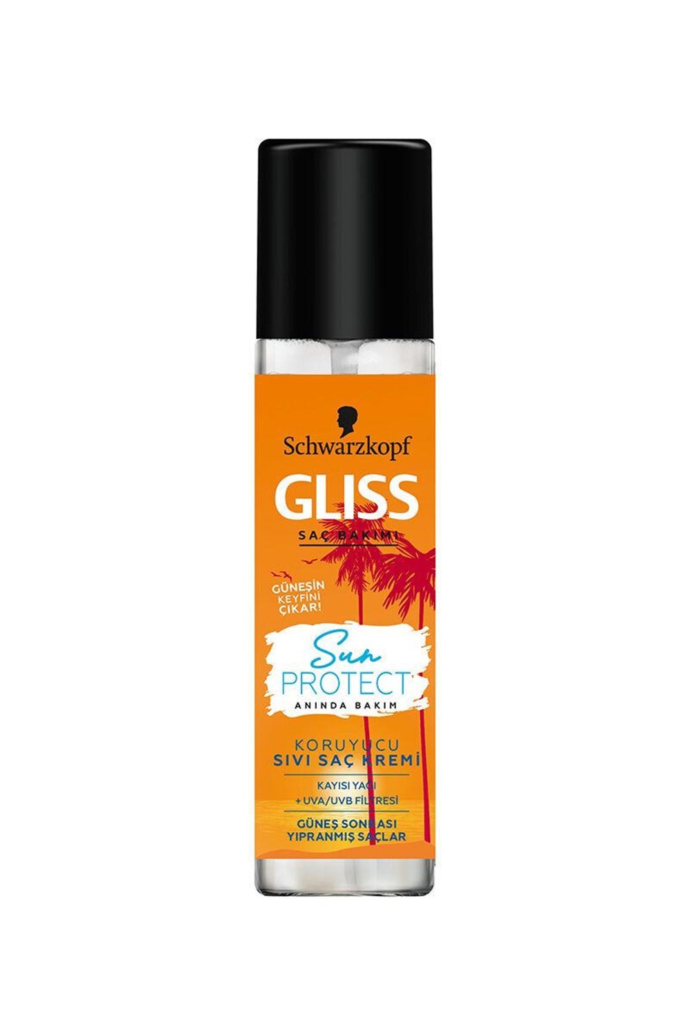 Gliss Sıvı Saç Bakım Kremi - Güneş Koruma Etkili Sun Protect 200 ml