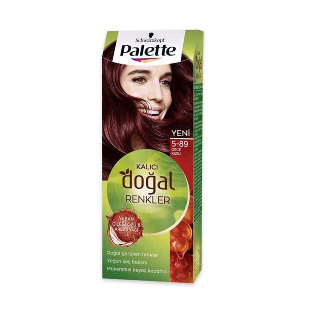 Palette Kalıcı Doğal Renkler Saç Boyası 5.89