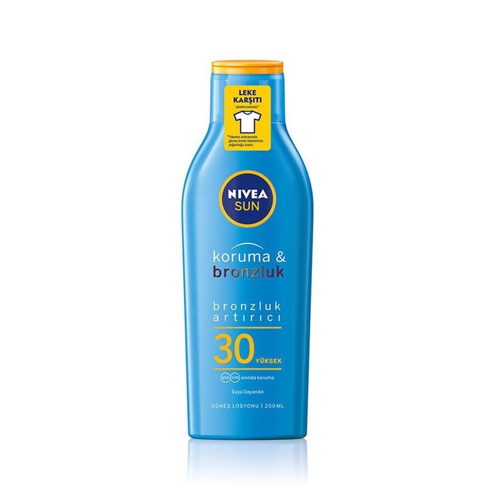 Nivea Sun Koruma &amp; Bronzluk Arttırıcı Güneş Sütü 30 Faktör 200 ml