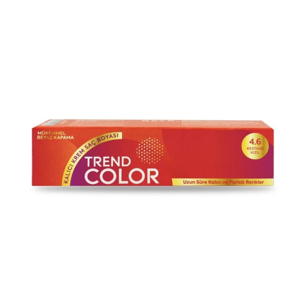 Trend Color Tüp Saç Boyası 4.6 Kestane Kızıl 50 ml