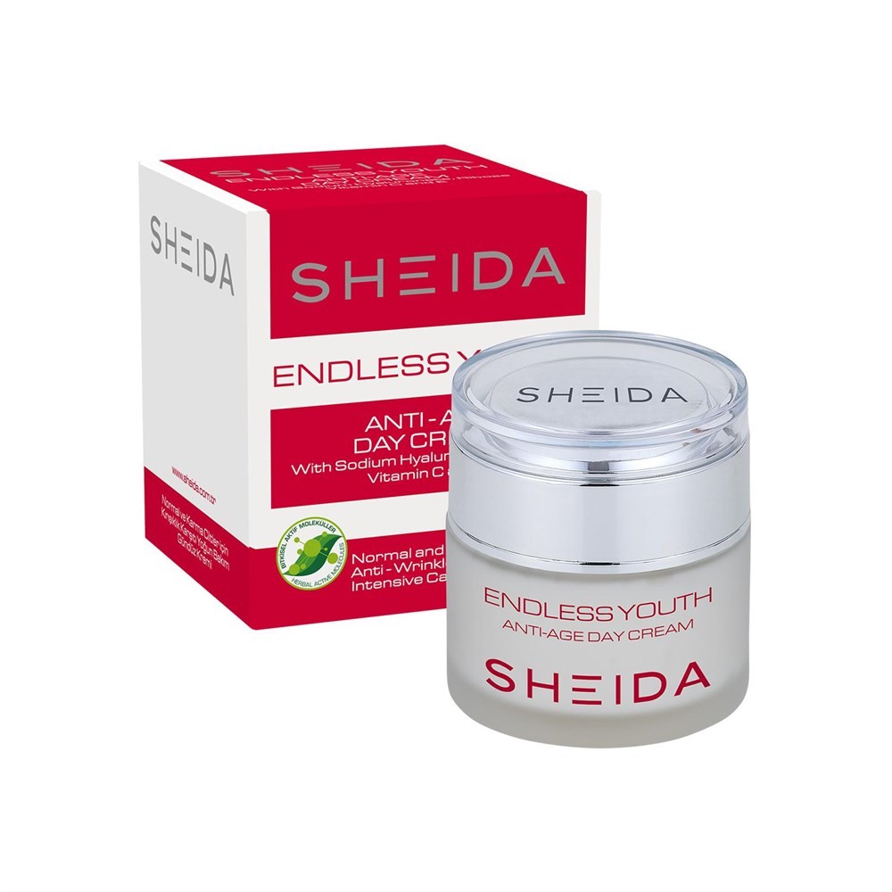 Sheida Endless Youth Gündüz Bakm Kremi Yaşlanma Karşıtı Etki- Anti-Age Day Cream 50 ml