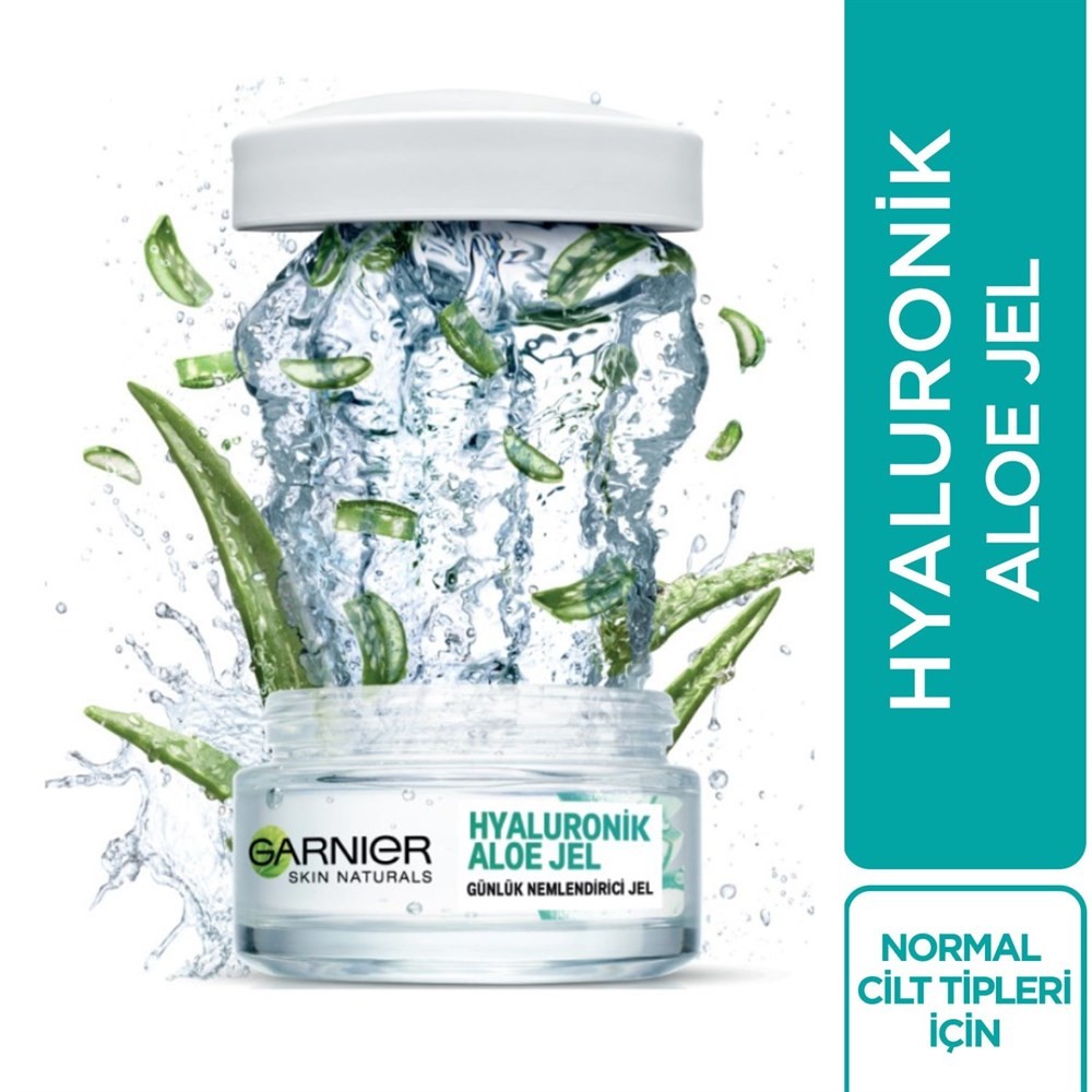 Garnier Hyaluronik Aloe Vera Özlü Nemlendirici Jel 50 ml