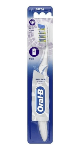 Oral-B Titreşimli Diş Fırçası 3 Boyutlu Beyazlık Pulsar 35 Yumuşak