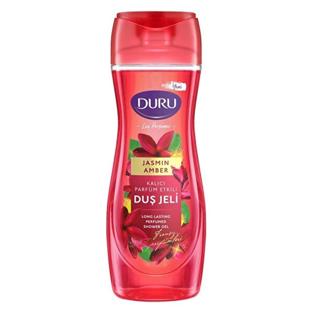 Duru Duş Jeli Lux Perfumes Jasmin &amp; Amber Long Lasting Perfumed Shower Gel 450 ml