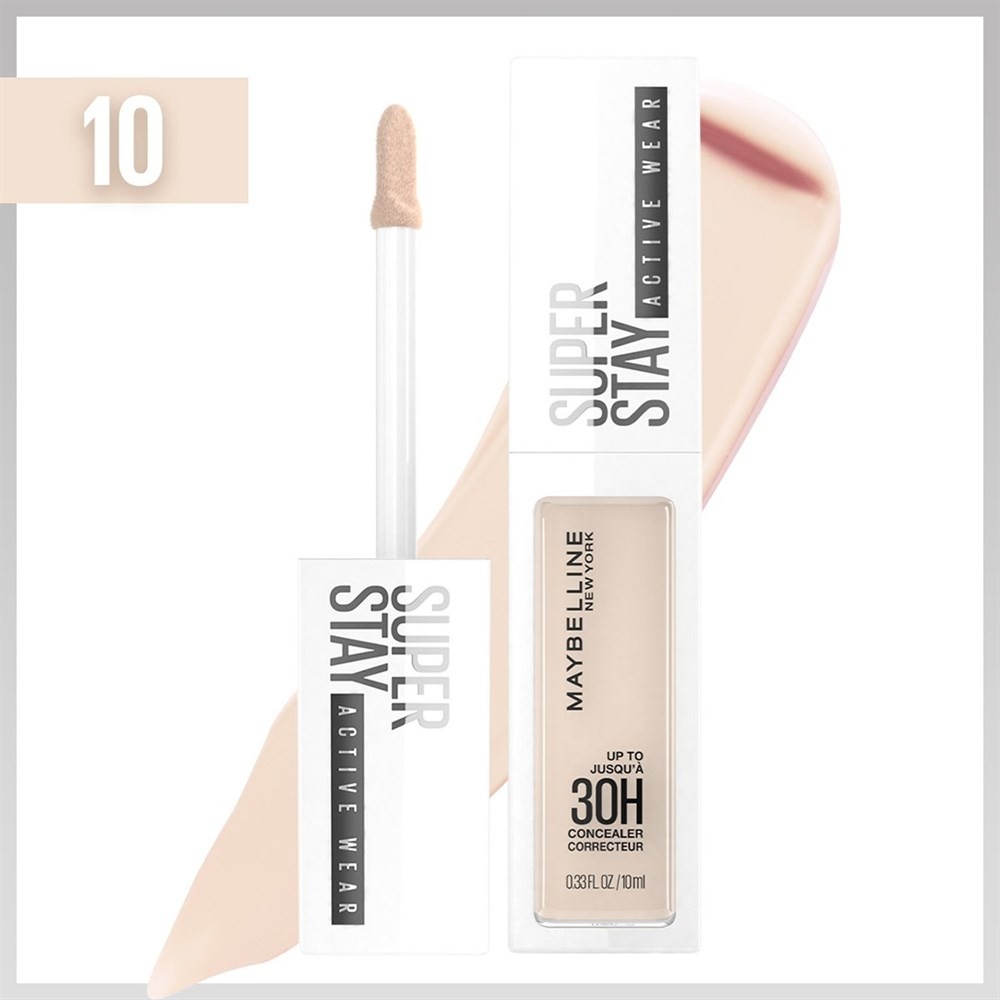 Maybelline New York Kapatıcı Super Stay Active Wear 30H Concealer 10 Fair