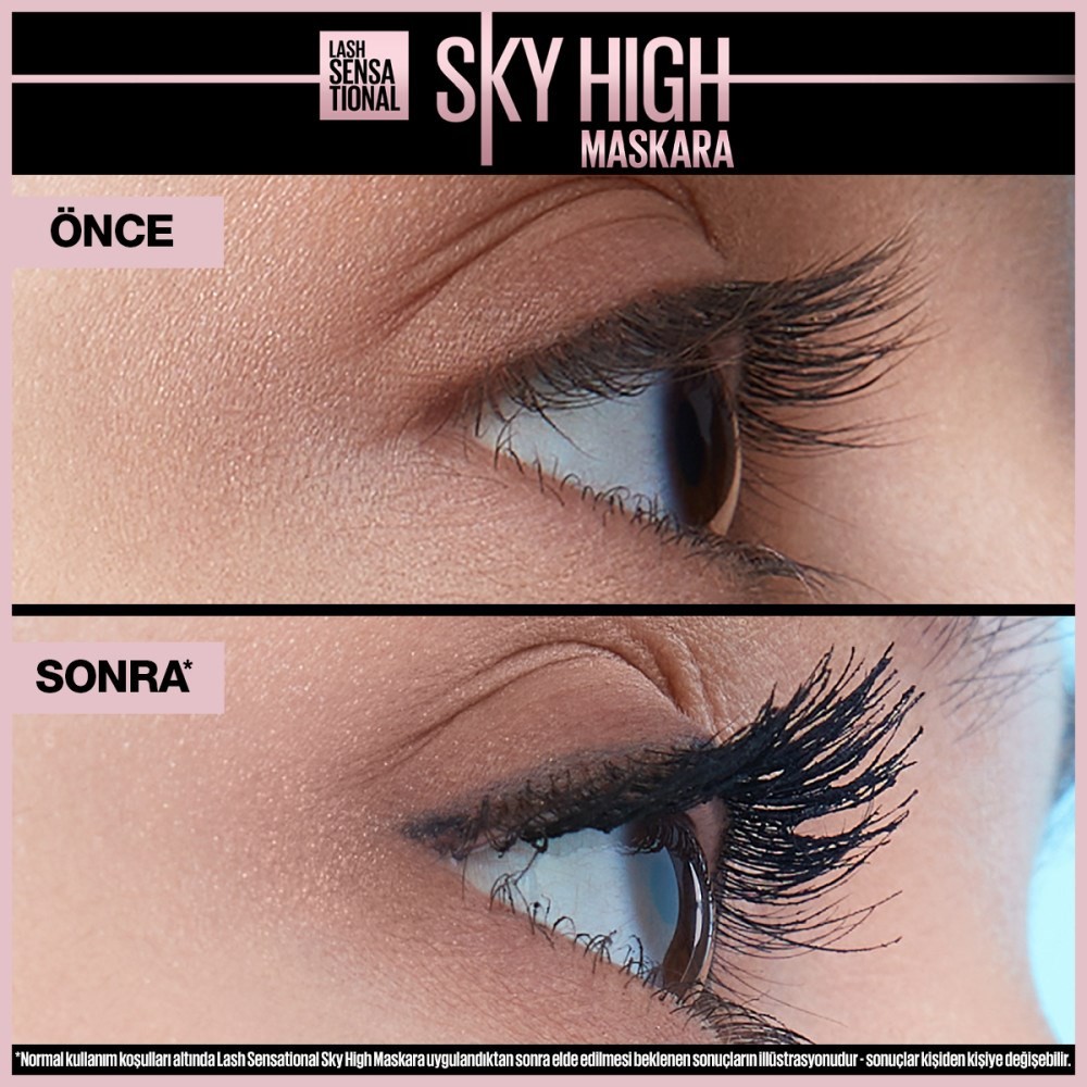 Maybelline New York Maskara Lash Sensational Sky High Waterproof Mascara